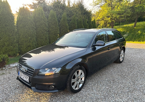 Audi A4 cena 26500 przebieg: 244594, rok produkcji 2008 z Czchów małe 79